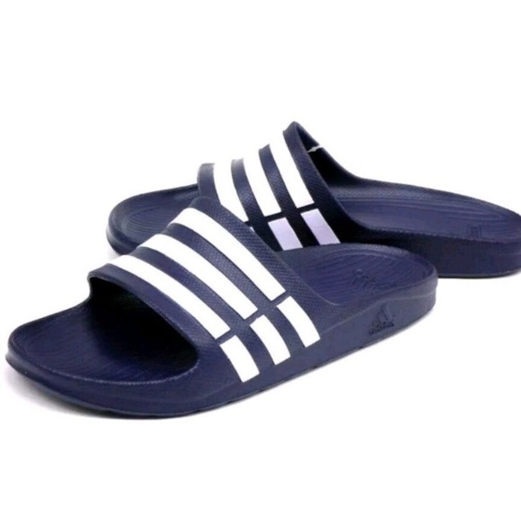 adidas navy blue sandals